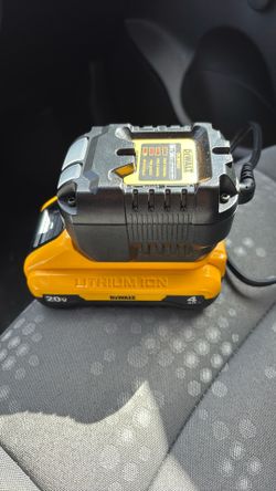 DeWalt charger and lithium ion battery