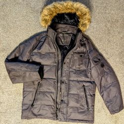 Men's Nautica Fur Coat