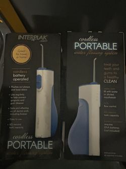 Floss , Water pick