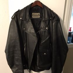 Leather Motorcycle Jacket 