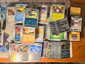 1767 Pokemon Bulk Card Lot