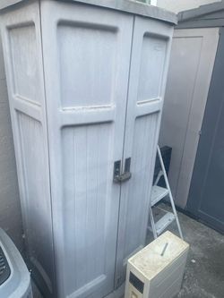 Tall tool shed