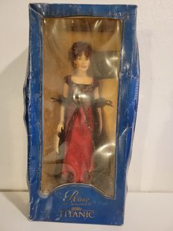 Franklin Mint Rose The Official Vinyl Portrait Doll Titanic 16 Inches
