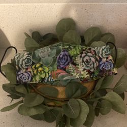 Succulent Face Mask