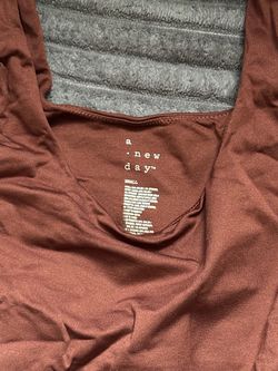 A New Day Women's Top Size Small Brown