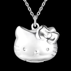 925 stamped Hello kitty Locket Necklace And Bracelet.set Swipe all pics sold separately SHIPPING AVAILABLE 