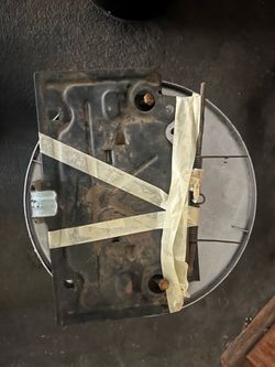 GM rear license plate holder