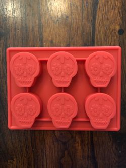 Sugar Skull dia de Los muertos Candy Chocolate Silicone mold