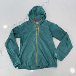 Topo Designs Global Ultralight Packable Jacket – Caribbean – Size Small