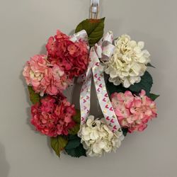 Hydrangeas wreath
