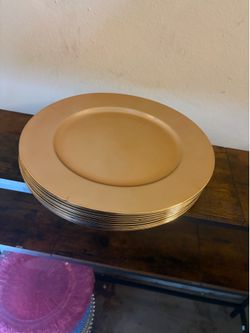Charger plates