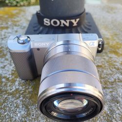 Sony A5000 With 18-55mm Lens