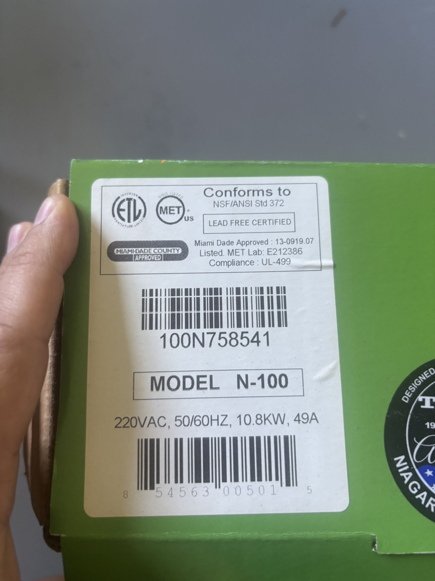 Water Heater Titan