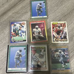 Barry Sanders cards