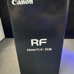 Canon RF 24mm f/1.4 L VCM Lens (Canon RF)