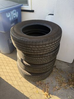 4 Fairly New Tires - 245/70R17
