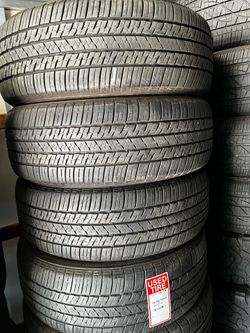 4 USED 22555R19 BRIDGESTONE All SEASON tires for $300 installed and balance.  22555R19 225 55 19 225 55 R 19 225/55/19 225/55/R19  Texas Extreme Tire 