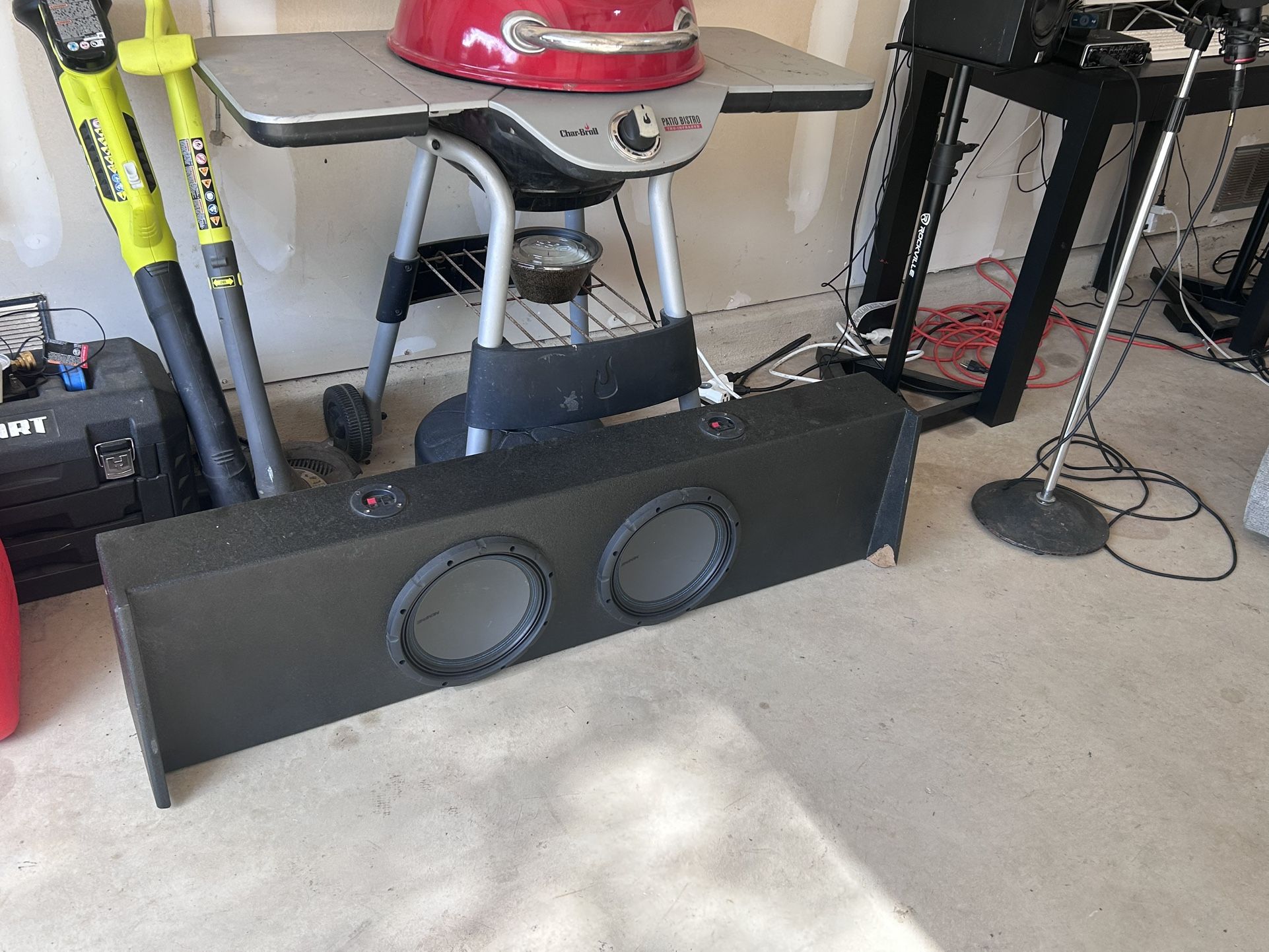 Memphis Audio 10 Inch Subs In Rhino Box