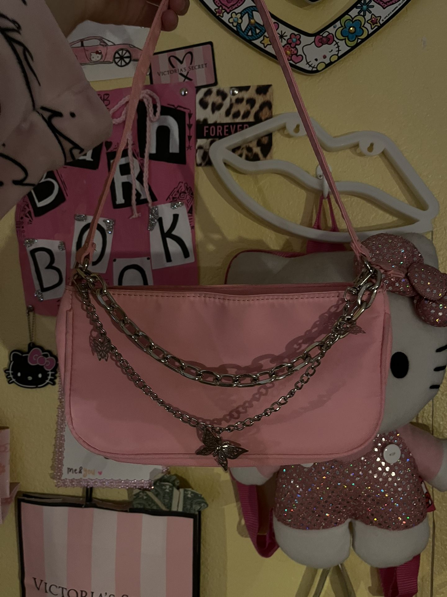 Pink Shoulder Bag