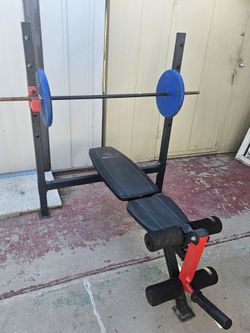 Bench and weight