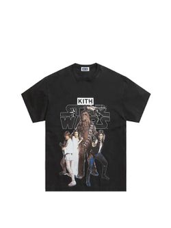 Size L - Kith x Star Wars Classic Vintage Tee Black for Sale in