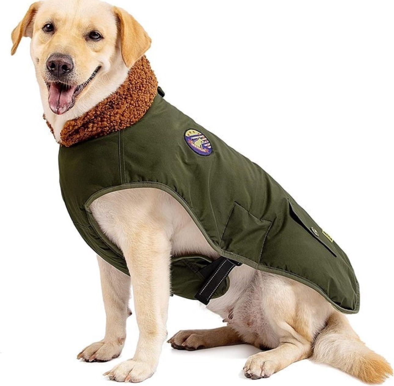IREENUO SDog Coat, SIZE XL Waterproof Dog Jacket for Medium Large Dogs