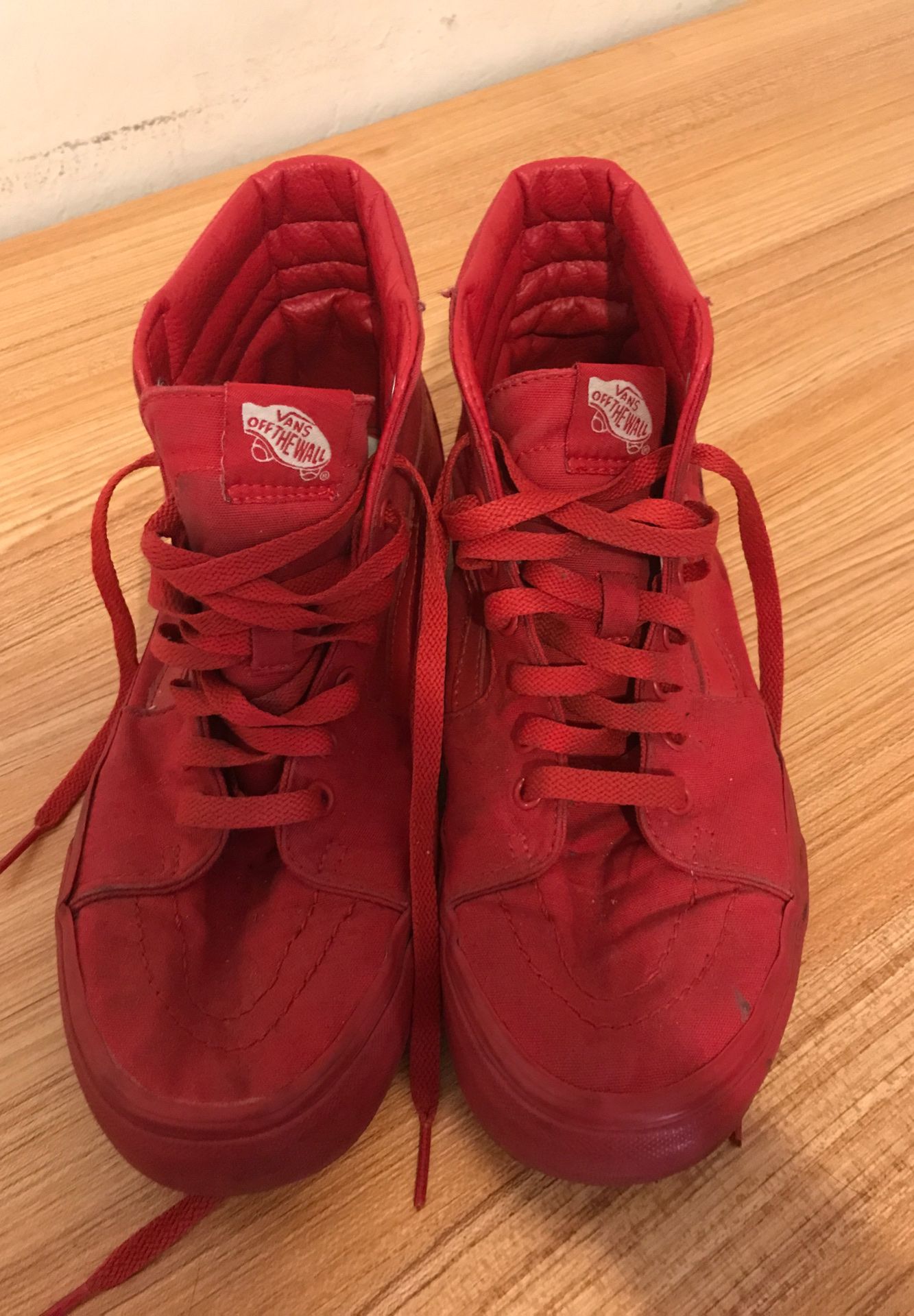 Red vans