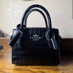 Coach Croc Embossed Women’s Bag