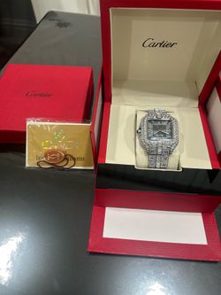 Moissanite watch