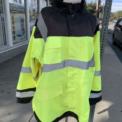 Hi Viz rain Jacket