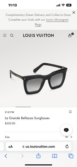 Louis Vuitton La Grande Belleza Sunglasses