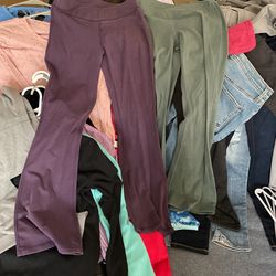 Girls Flare Leggings Both Size 10/12