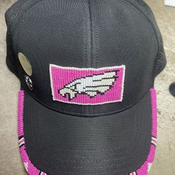 New Hand Beaded Philadelphia Eagles Hat