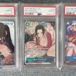 One Piece PSA Graded TCG