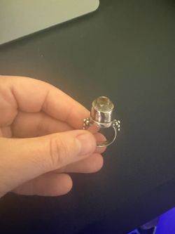 Antique silver ring
