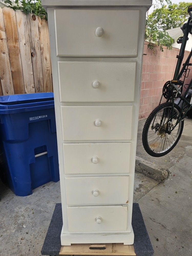 White Dresser