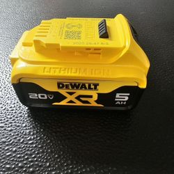 Dewalt 20v Xr 5ah Battery 
