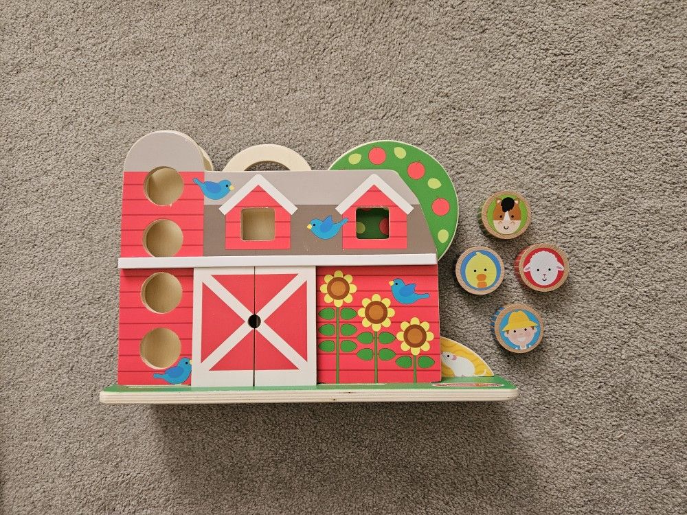 Melissa & Doug Barnyard Tumble Set