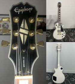 Gibson Epiphone Les Paul Custom Electric Guitar 