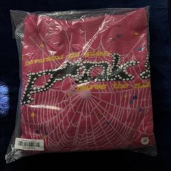 Pink Spider Hoodie