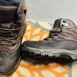 North V8 3M Heavy Duty, Leather Insulated, Hiking/Snow Boots Literally Worn For 15 Minutes Too Tight For My Feet