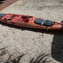 16 ft Wilderness Systems Tarpon series sit-on-top kayak.