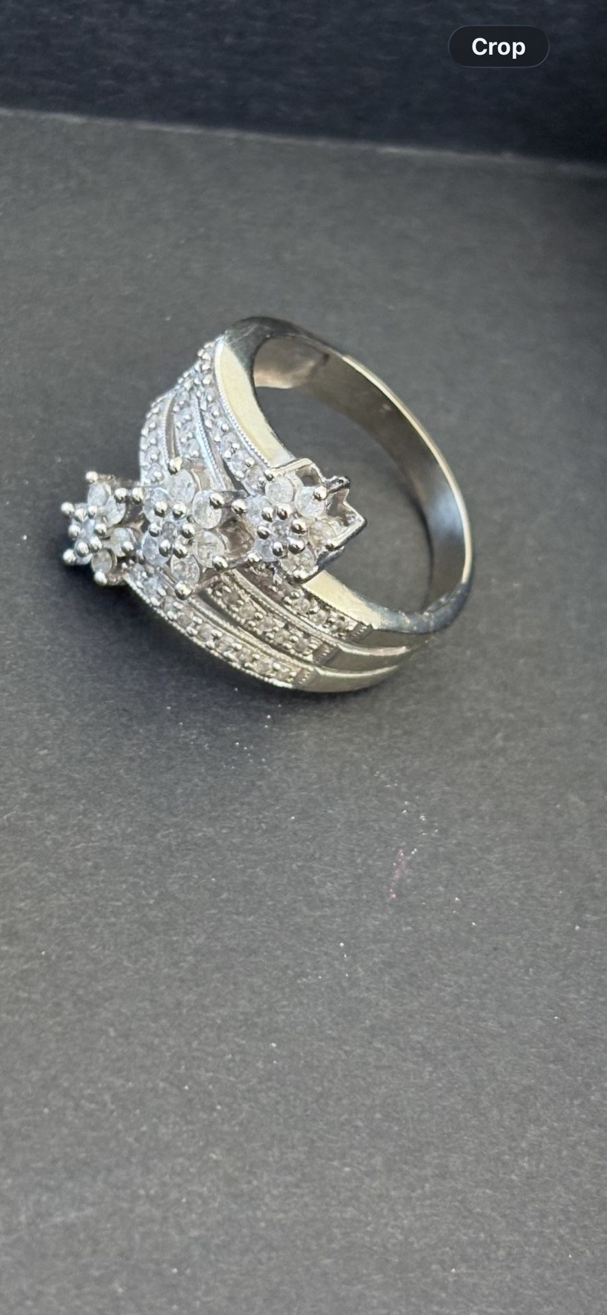 White Gold With 2 Carat Diamond Ring