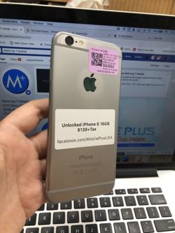 Unlocked iphone 6