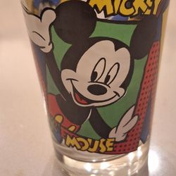 Mickey Mouse, Minnie Mouse, Donald Duck Glass