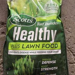 Scotts. Turf Builder. Healthy