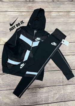 NIKE 3 Piece Suits Female (Stretchable) (S/M) & (L/XL)