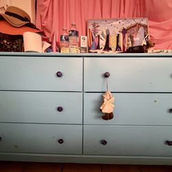 Blue Dresser