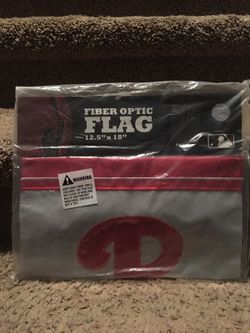 MLB fiber Optic Flag