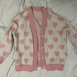 V Neck Brushed Sweater Cardigan Coat